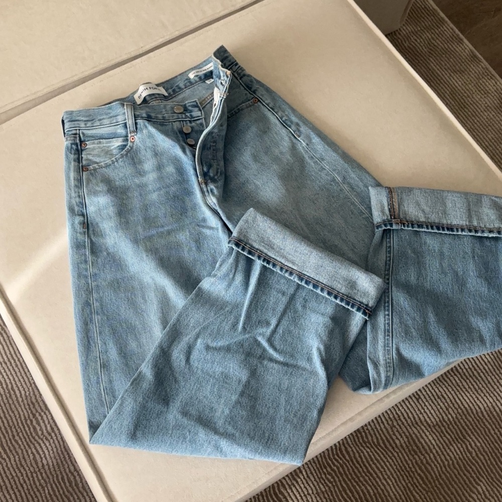 aritzia lo rise barrel jeans